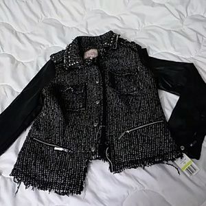 Motorcycle style jacket