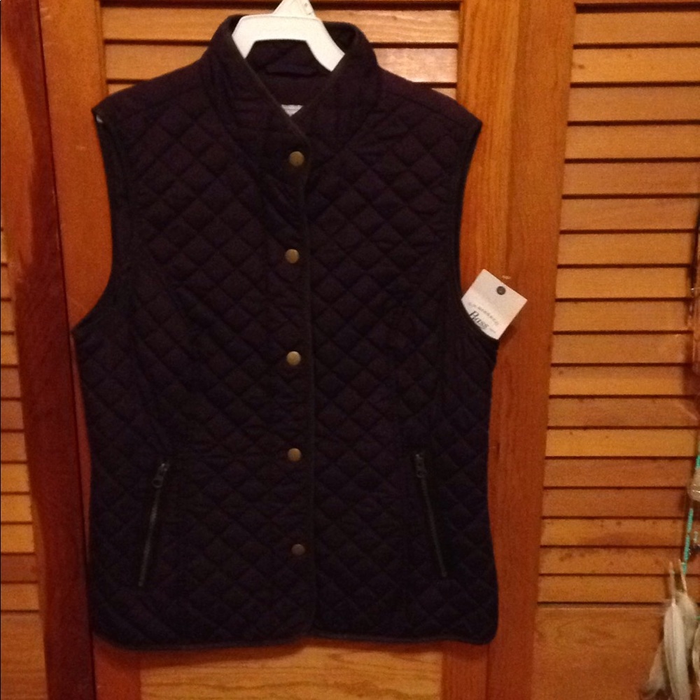 New with tags Women's Bass &Co. quilted vest