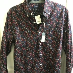 J Crew Men Floral Shirt