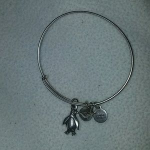 Alex and Ani Penguin Charm Bracelet