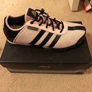 Adidas mesh sneakers. Barely worn. Size 9. Boxed