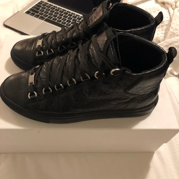 Balenciaga Arena Black Size 41 Euro - Picture 1 of 8