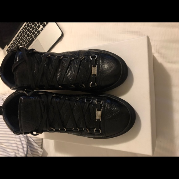 Balenciaga Arena Black Size 41 Euro - Picture 7 of 8