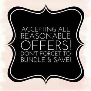 🎀ACCEPTING OFFERS + BUNDLE & SAVE🎀