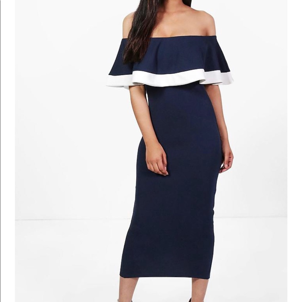 Party dress , new with tags , stretching fabric