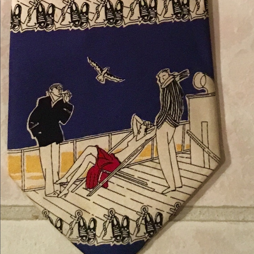 Cruise Style Ralph Lauren Silk Tie