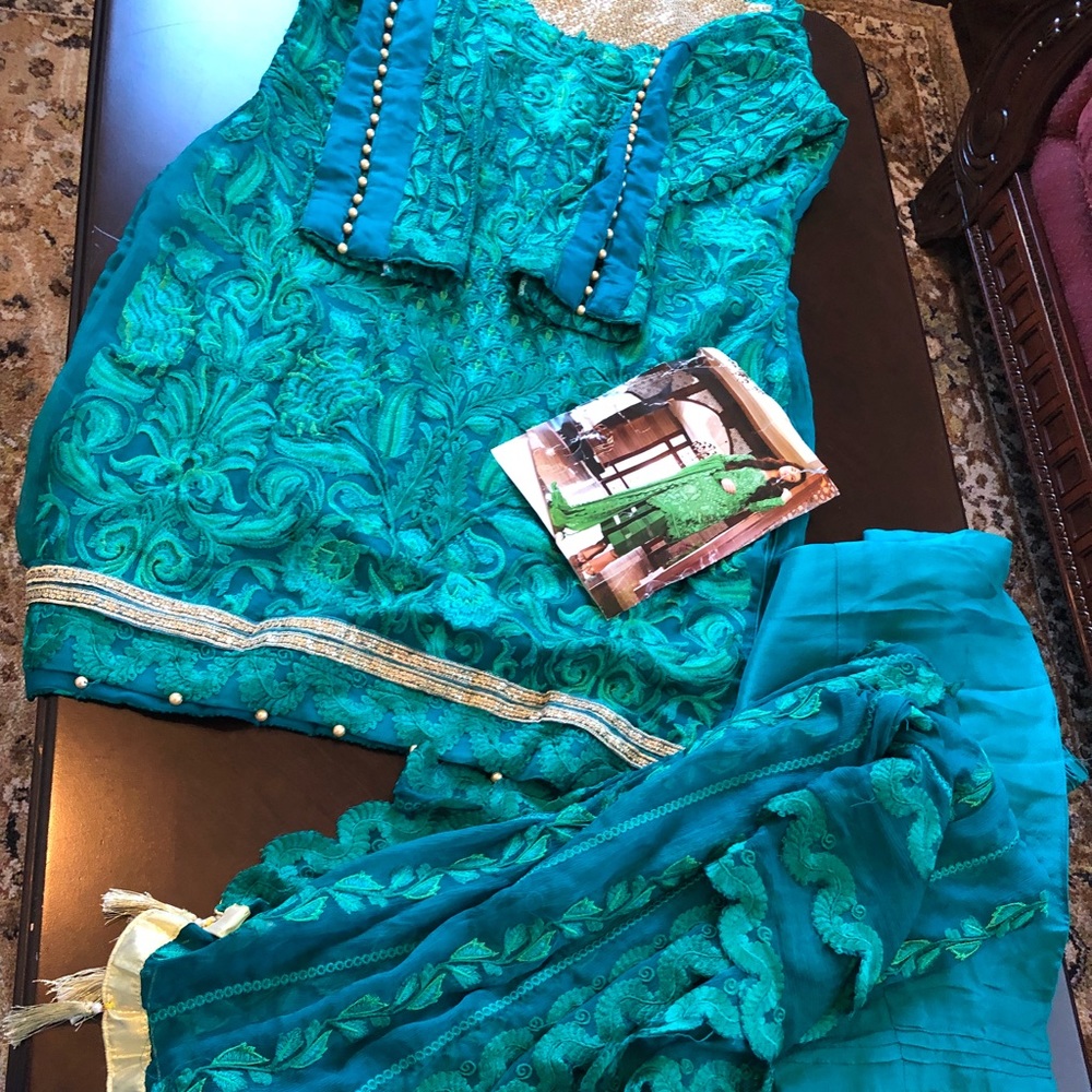 Pakistani designer dress (Nomi Ansari original)
