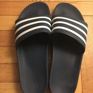 Never been worn - Adidas Men's Slides