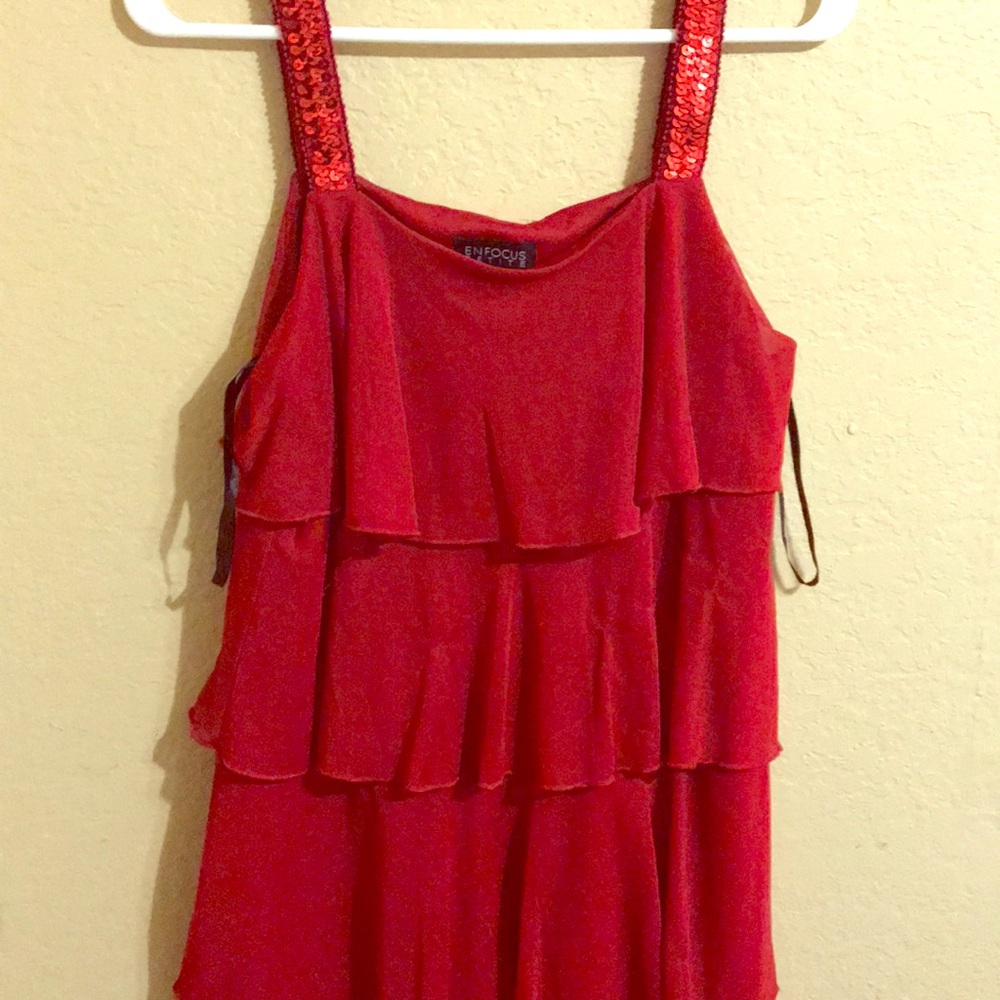 Red dress