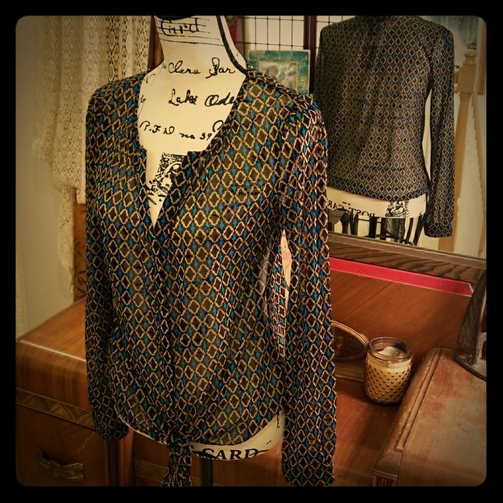 Chic & Sheer I.N.C Blouse