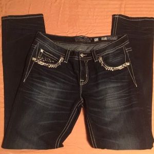 Miss me jeans straight leg size 31 only worn once