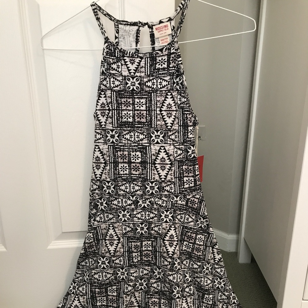 Target tribal print spaghetti strap dress