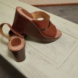 Boc slip on heels