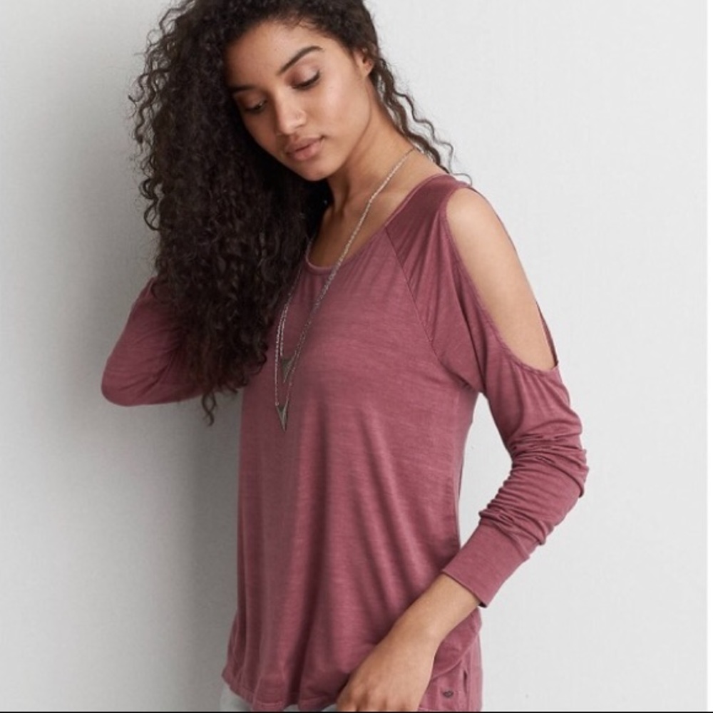 Soft & Sexy Cold Shoulder Shirt