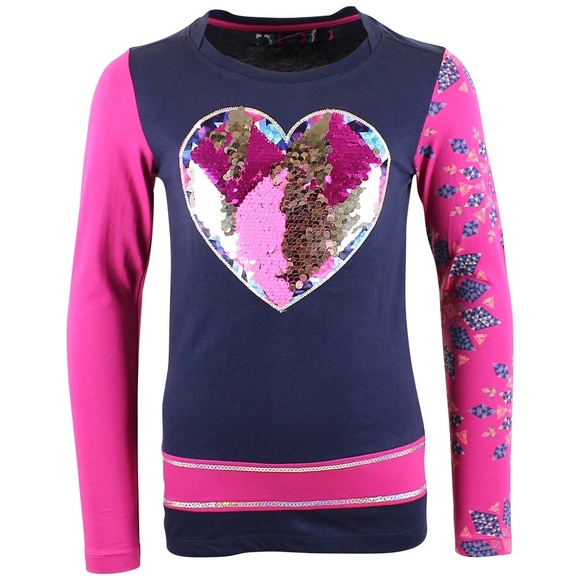 Desigual reversible sequin, long sleeve shirt - Picture 3 of 6