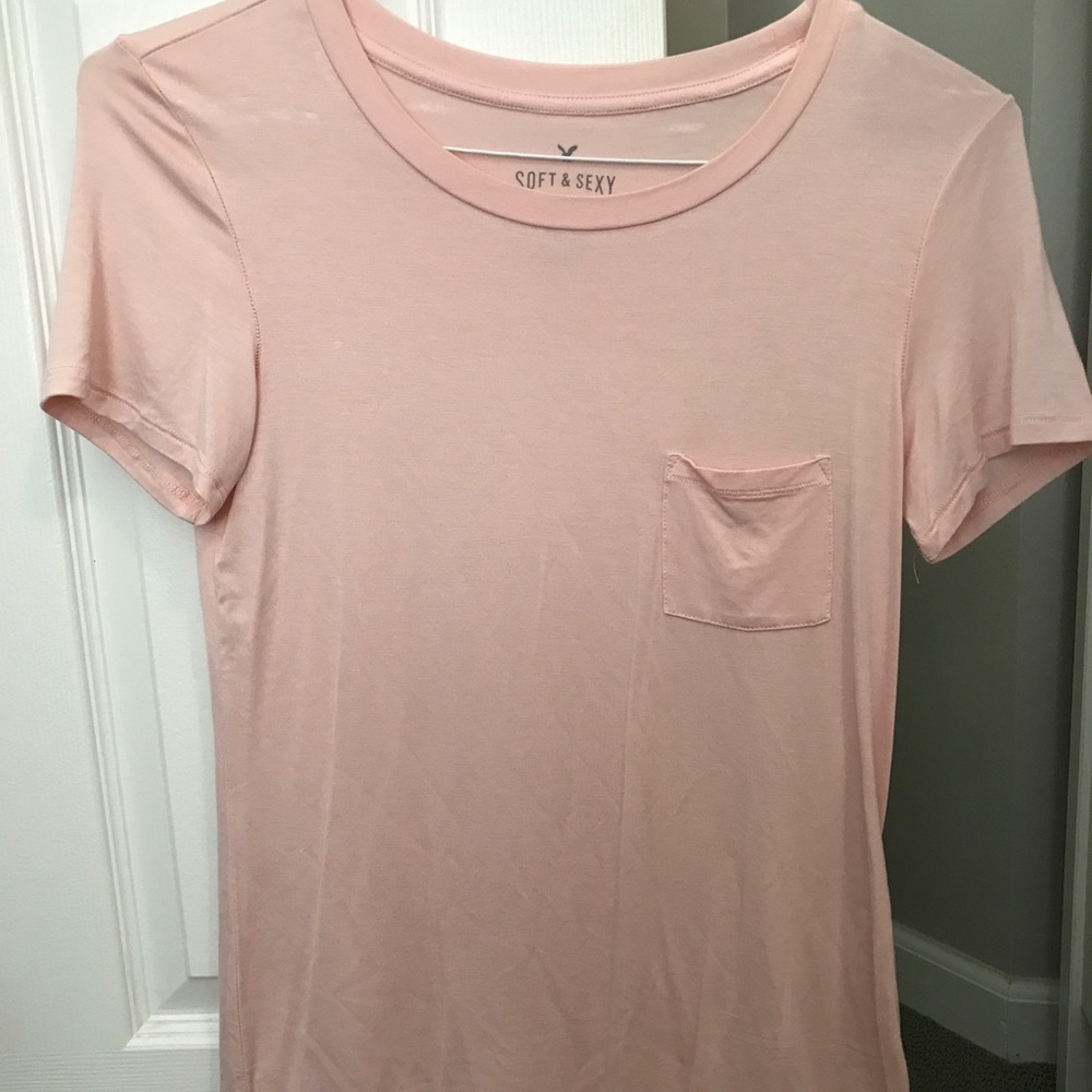 American Eagle soft & sexy scooped neck tee