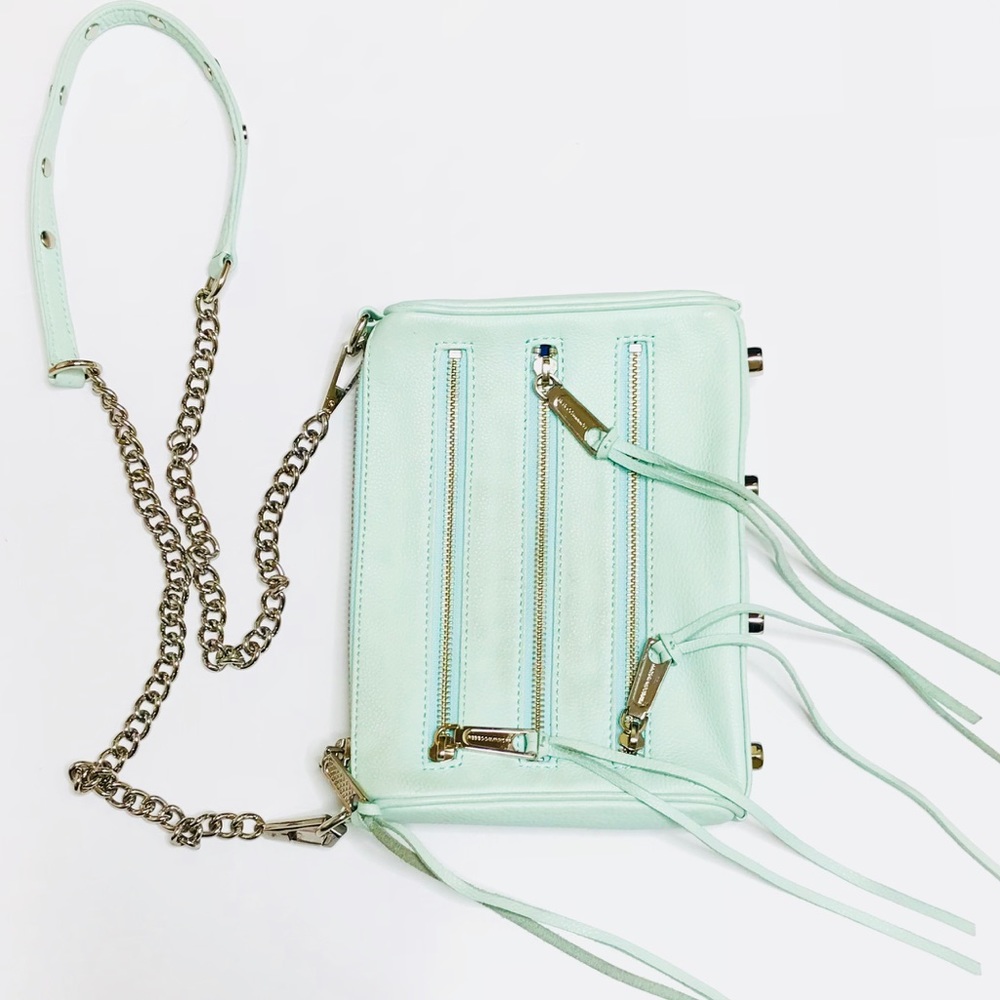 Rebecca Minkoff Mint 5-Zip Convertible Clutch