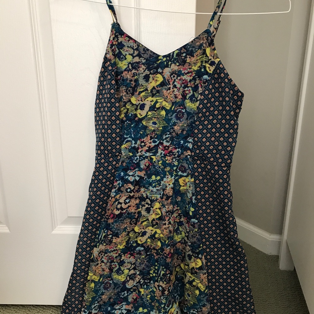 Target floral patterned spaghetti strap dress