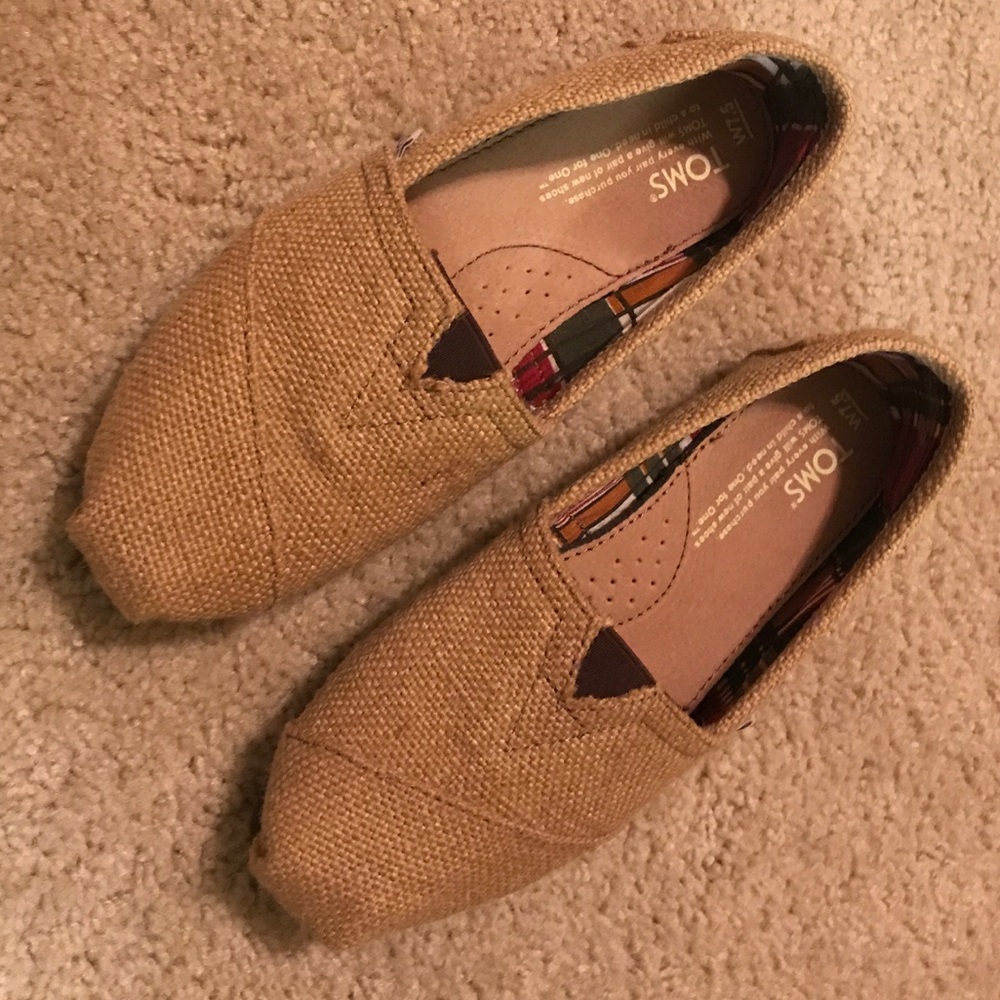 Burlap Toms