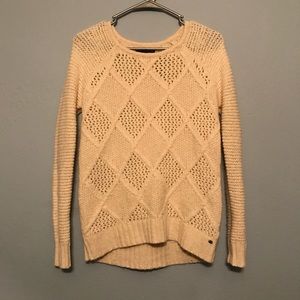 Cream American Eagle Sweater