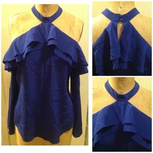 GORGEOUS DOUBLE RUFFLE TOP