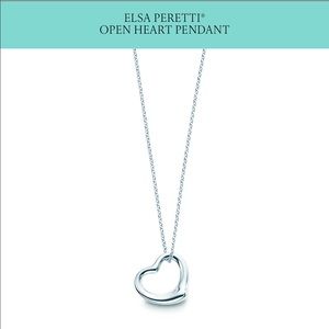 Authentic Tiffany & Co Elsa Peretti Heart Pendant