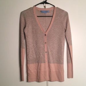Vera Wang shimmer cardigan