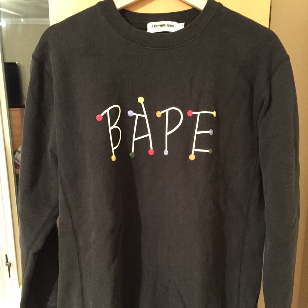 BAPE A BATHING APE CREWNECK/HOODIE/JACKET