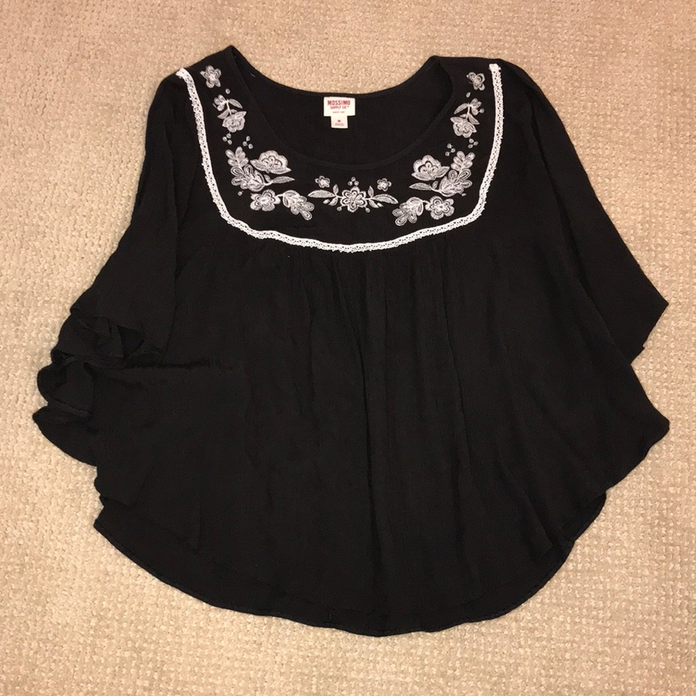 Boho Mossimo Circle Flowy Top