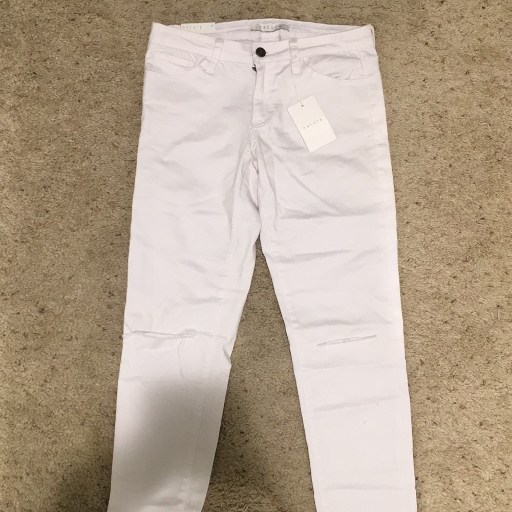White Nature Jeans