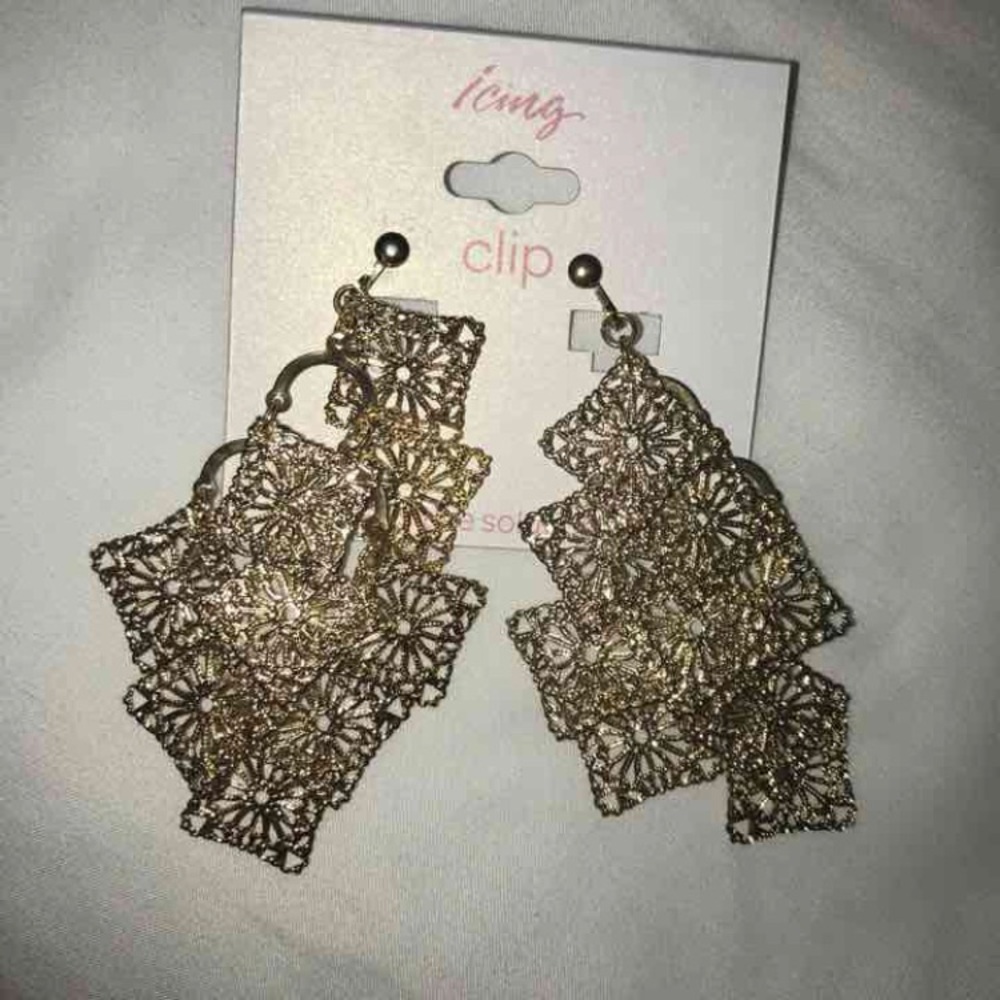 Clip on earrings