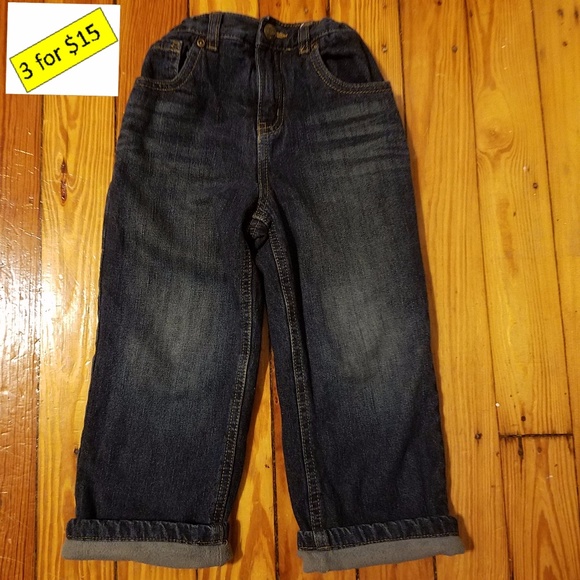 fleece lined jeans 4t