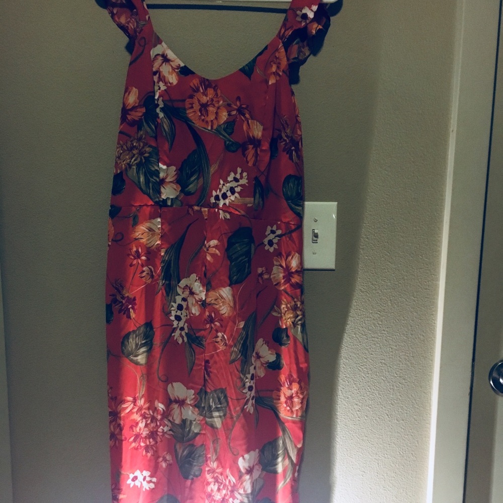 One piece romper with pants