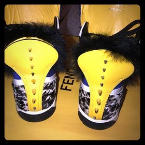 Fendi Monster Hightop Sneakers !