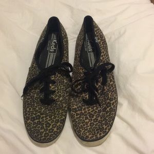 Leopard print Keds
