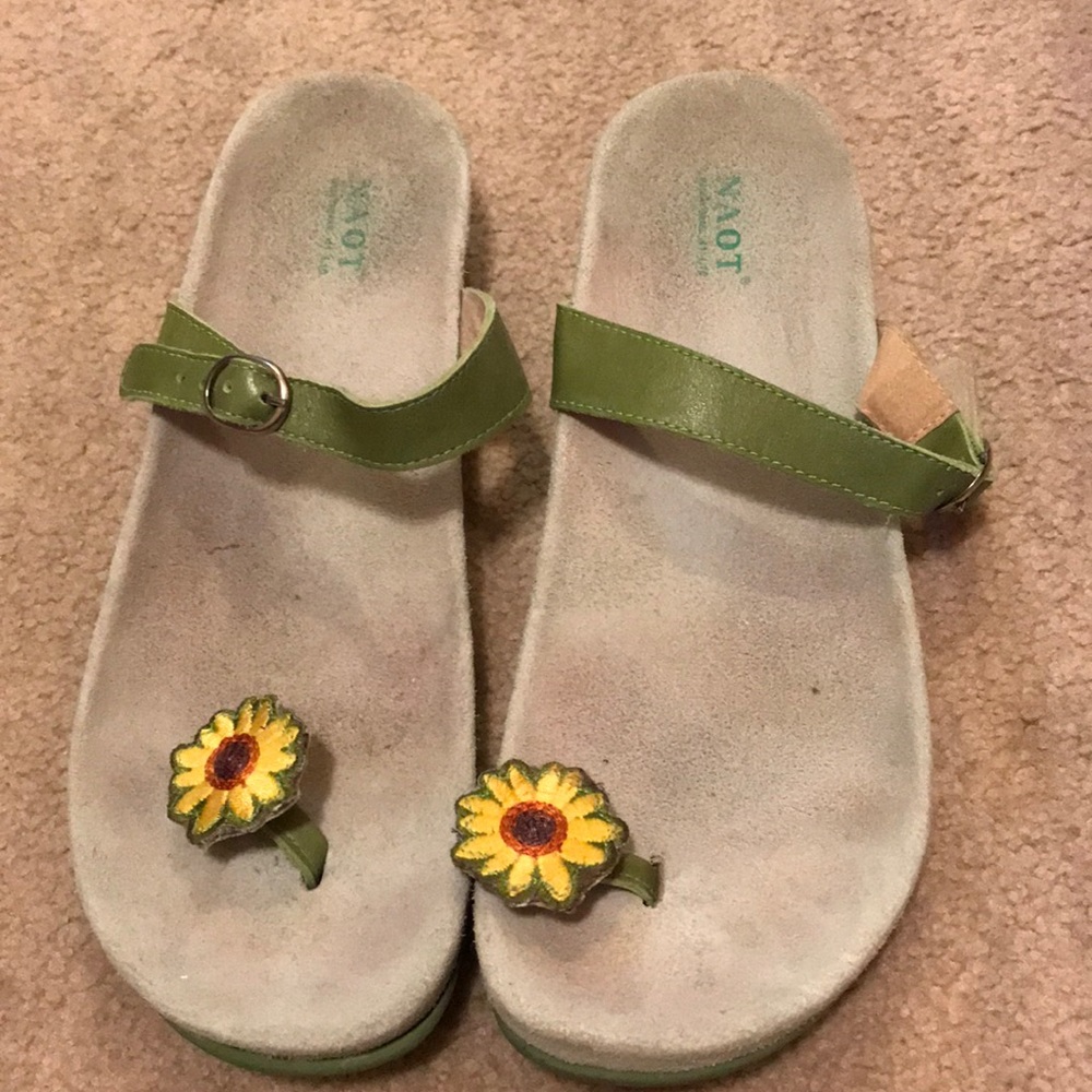 NAOT sandals!