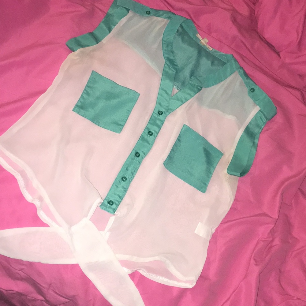 button down blouse
