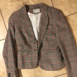 H&M houndstooth blazer