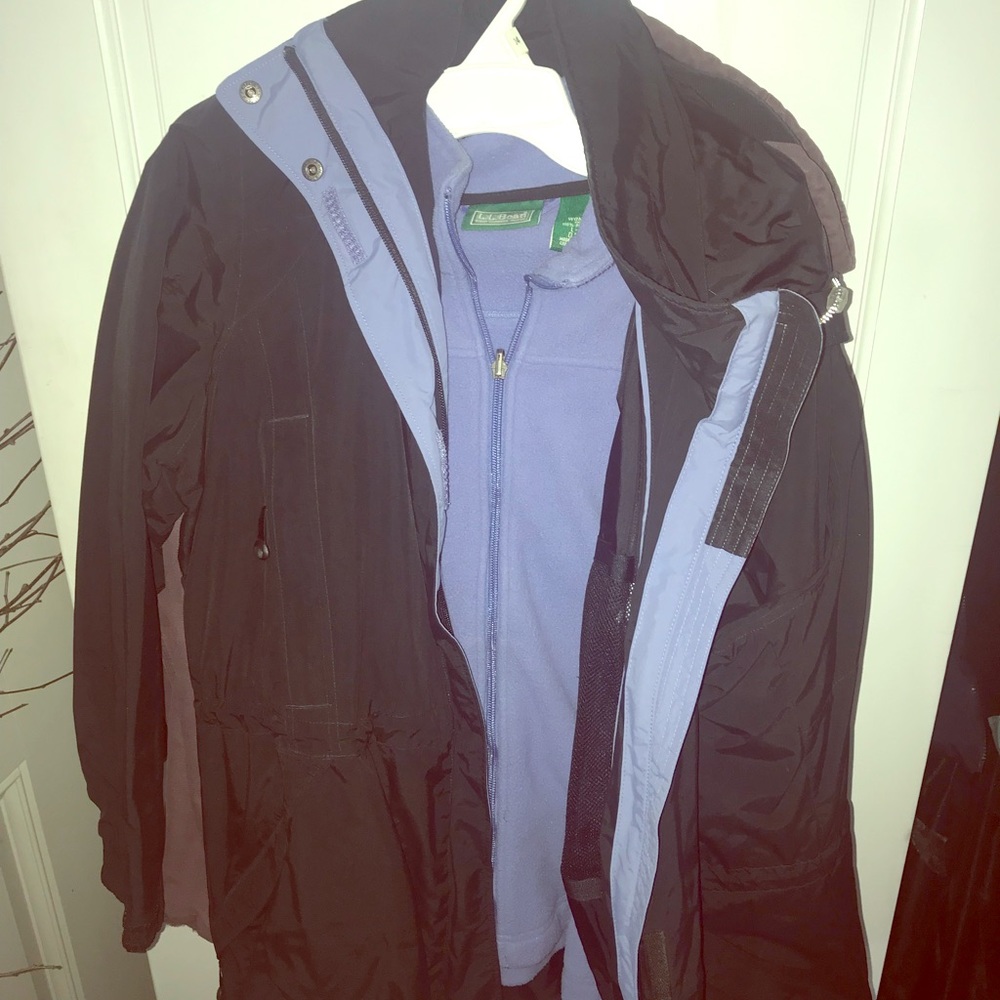 LL Bean 2-in-1 winter jacket
