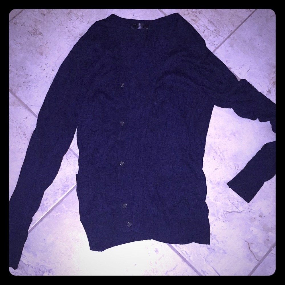 American apparel navy sweater