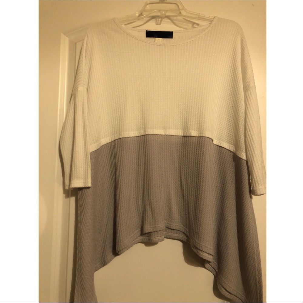 Oversized long sleeve shirt