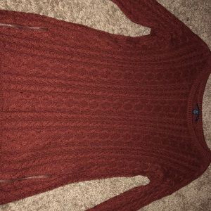 Burnt orange sweater