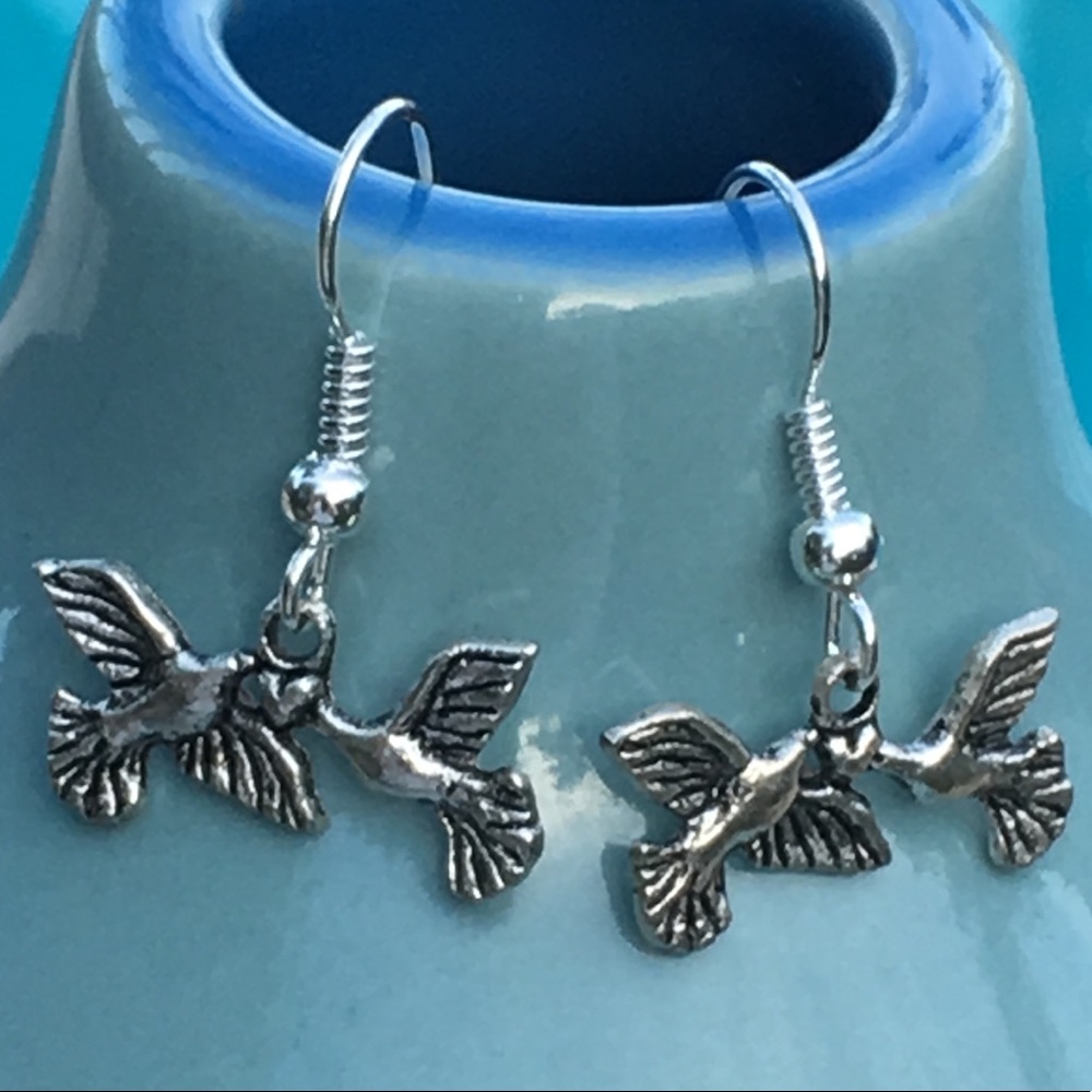Lovebird earrings
