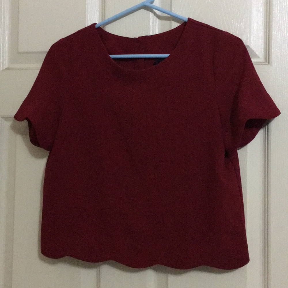 Dark Red shirt