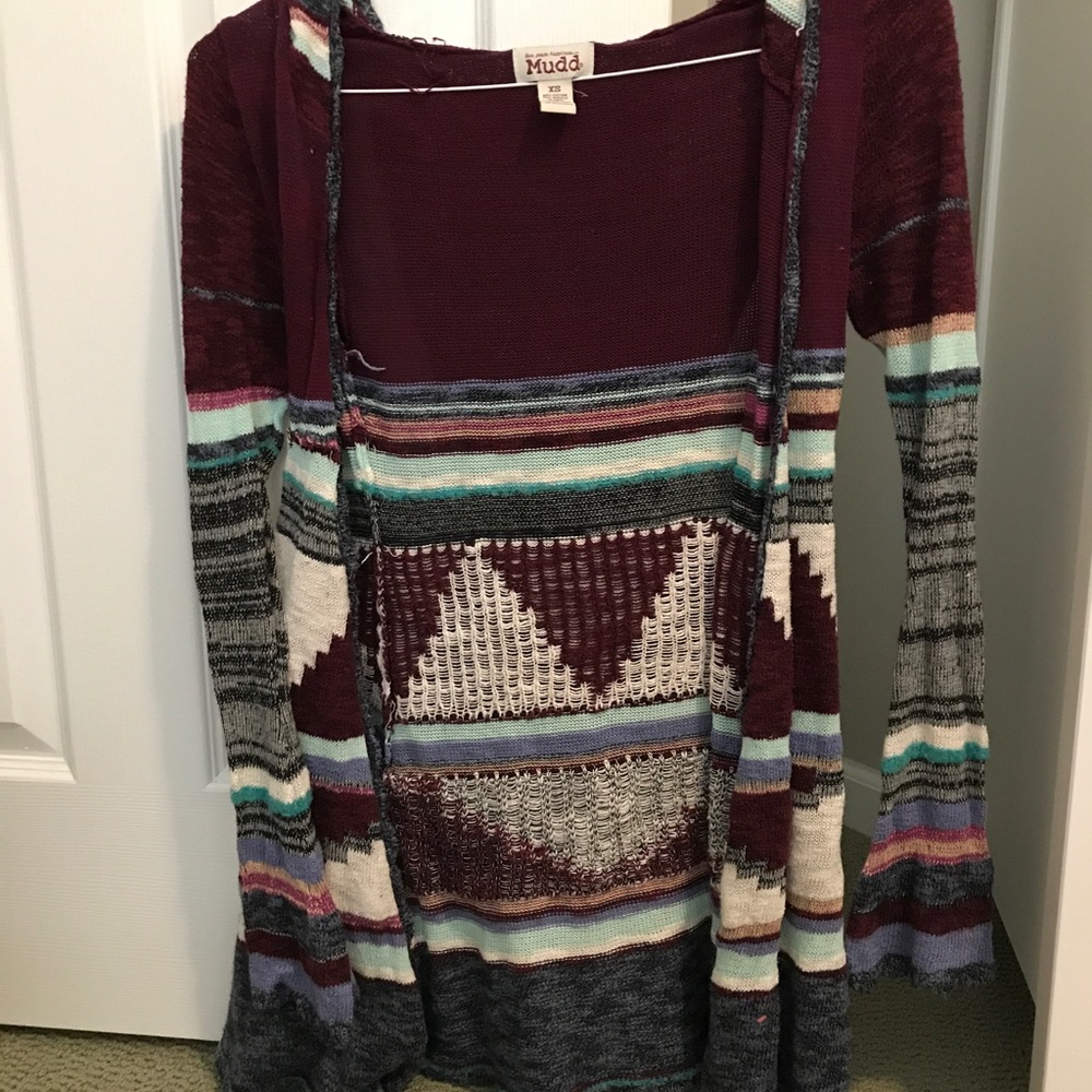Miss hooded cardigan