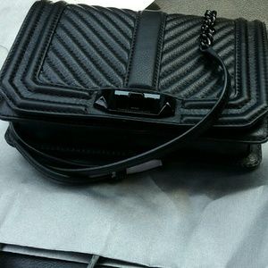 Rebecca Minkoff black bag. Size small.