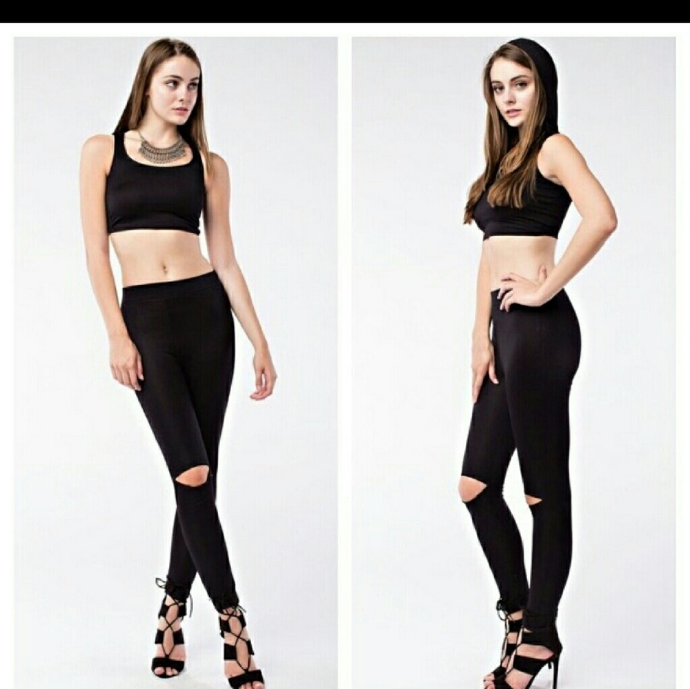 steal deal BOTH crop top and pants - Picture 2 of 2