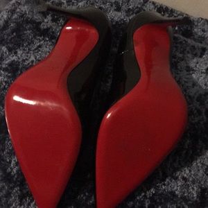 Christian Louboutin So Kates Heels in Black