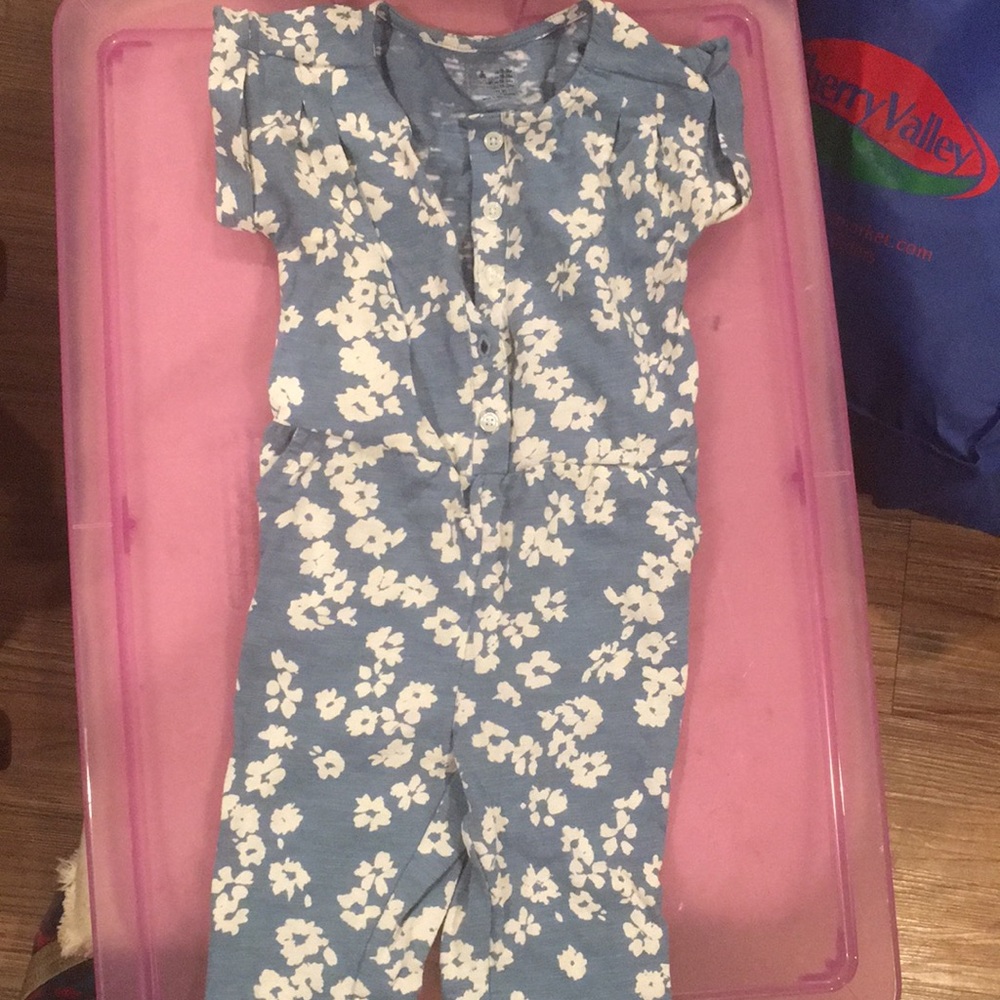 Baby Gap Floral Romper Sz 18-24 Months