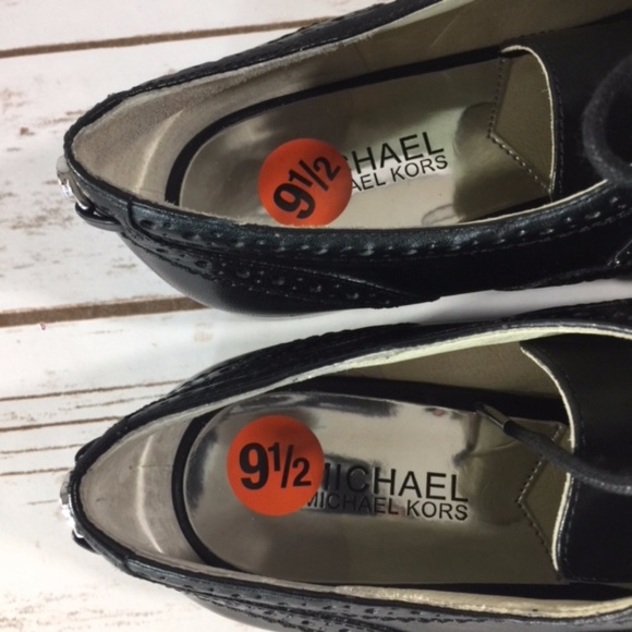 Michael Kors Regent Leather Oxford NEW - Picture 5 of 5